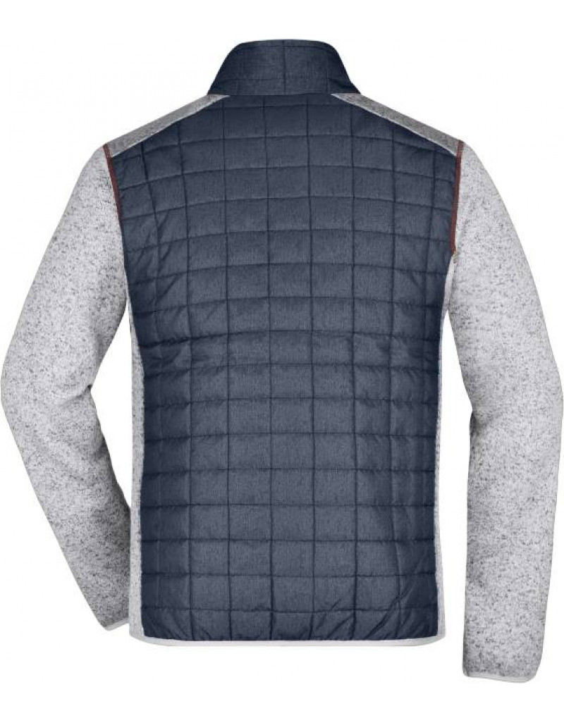 Jachetă hibridă tricotată fara gluga pentru bărbați